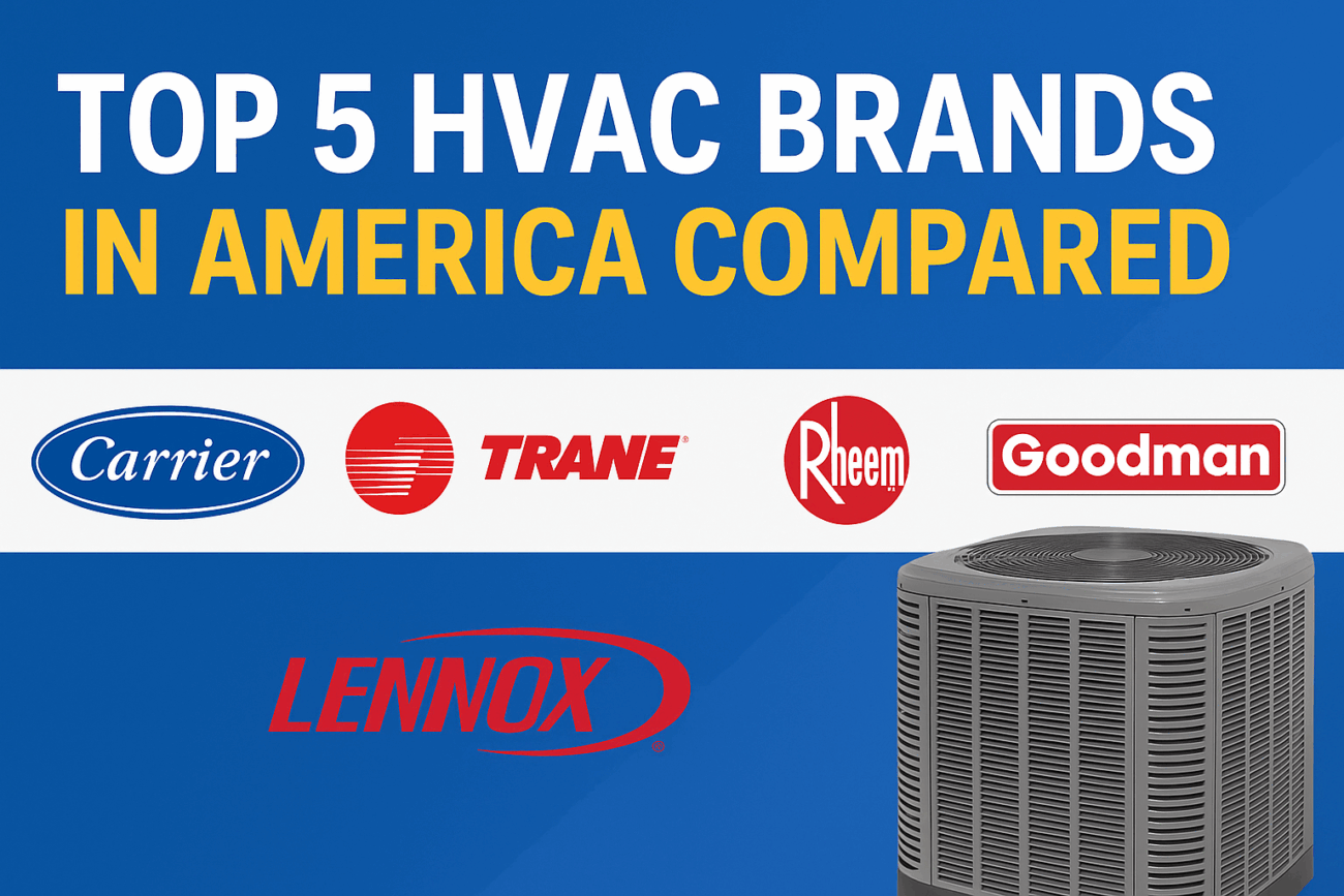 Top 5 HVAC Brands
